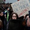 Nxënësit francezë në protestë
